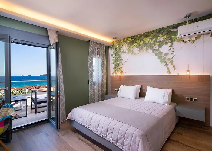 Semiramis Luxury Lägenhetshotell Chrisi Ammoudia