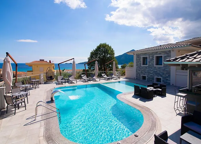 Lägenhetshotell Semiramis Luxury Chrisi Ammoudia